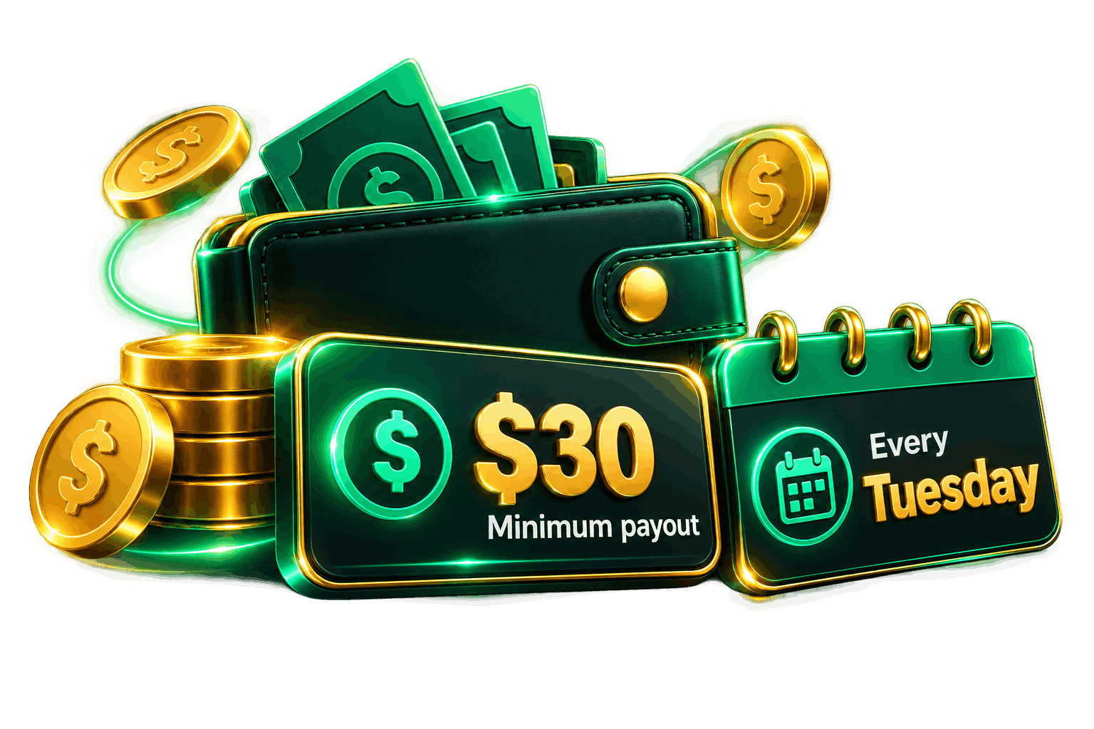 Planbet affiliate program with $30 minimum withdrawal and Tuesday payouts